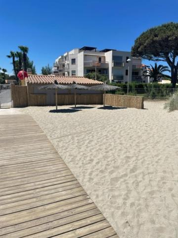 Apartament Rez De Jardin + Terrasse Piscine Et Acces Direct Plage Saint-Cyprien  Zewnętrze zdjęcie