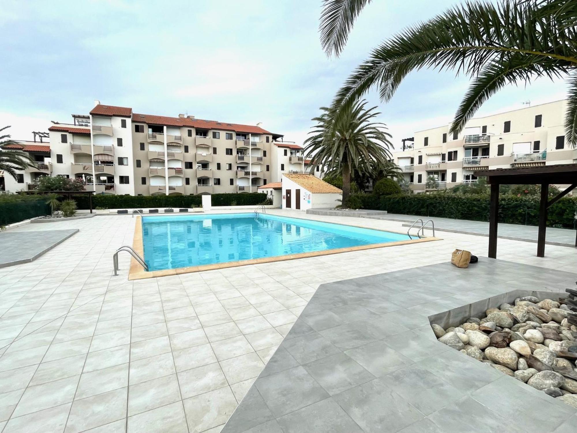 Apartament Rez De Jardin + Terrasse Piscine Et Acces Direct Plage Saint-Cyprien  Zewnętrze zdjęcie